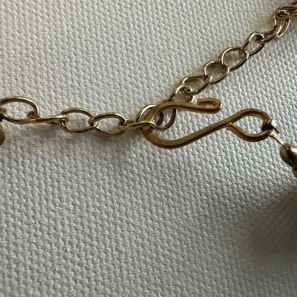 Polished Artisan Stone Necklace Sunstone Moonstone Agate 18” - Picture 6 of 6